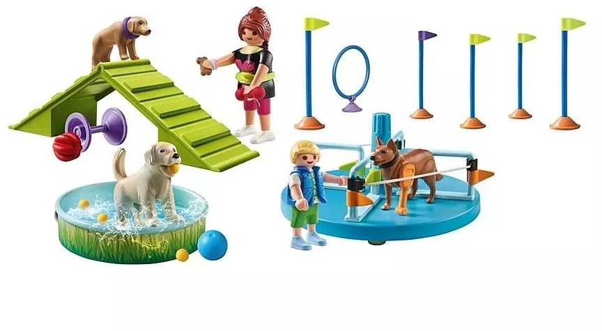 Playmobil My Life 71745 šunų žaidimų aikštelė