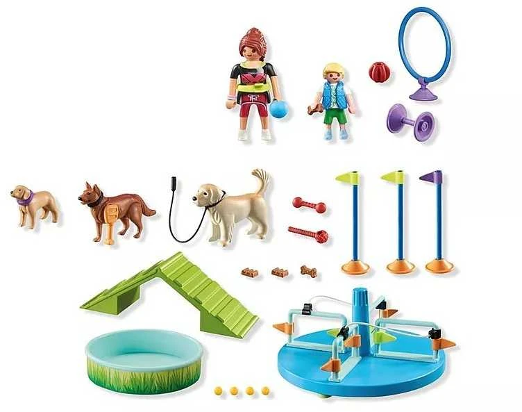 Playmobil My Life 71745 šunų žaidimų aikštelė
