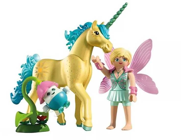 Konstruktorius Playmobil Vienaragis Saulės Žiedas su Fėja (71842)