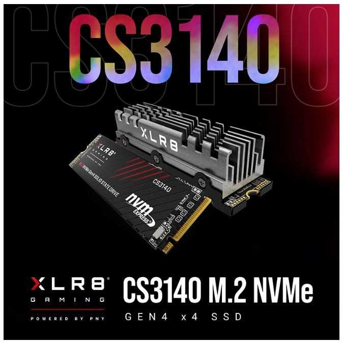 PNY SSD 4TB M.2 2280 CS3140 M280CS3140-4TB-RB