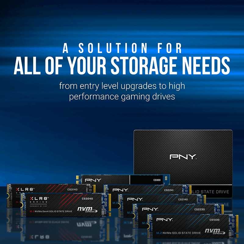 PNY Technologies CS2241 1TB M.2 NVME PCI Express 4.0 3D NAND