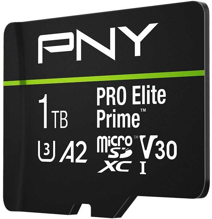 PNY Karta pamięci Micro SDXC Elite Prime 1TB + adapter SD