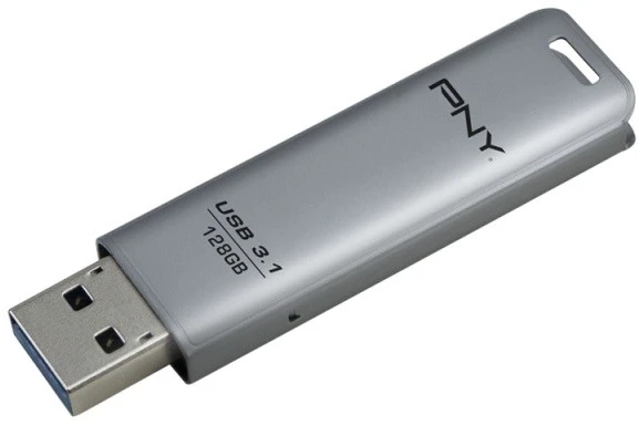 PNY Pendrive 128gb usb3.1 elite plieno fd128esteel31g-ef