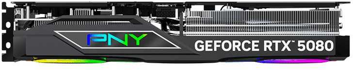 „Pny Technologies“ „GeForce RTX 5080 ARGB OC“ – 16 GB GDDR7 vaizdo plokštė