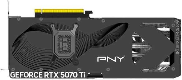 PNY Vaizdo plokštė GeForce RTX 5070 Ti OC 3F 16GB 256 bitų 896Gb/s