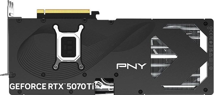 PNY Vaizdo plokštė geforce rtx5070 ti+ oc 16gb vcg5071t16tfxpb1-o