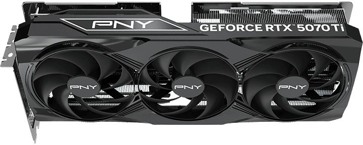 PNY Vaizdo plokštė geforce rtx5070 ti+ oc 16gb vcg5071t16tfxpb1-o