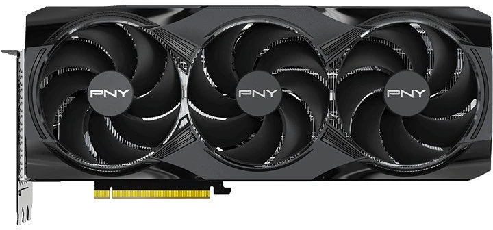 PNY Vaizdo plokštė geforce rtx5070 ti+ oc 16gb vcg5071t16tfxpb1-o