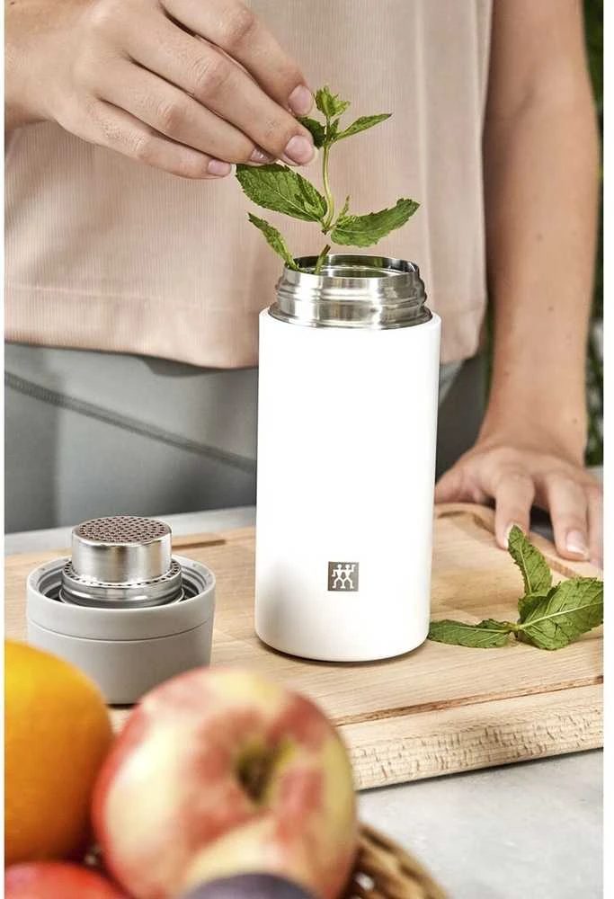 ZWILLING Thermo 39500-511-0 baltas 420ml termo talpa su arbatos virimo aparatu