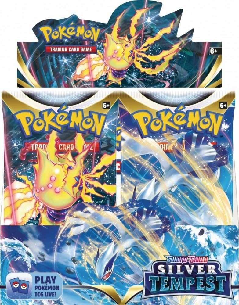 Pokemon TCG – Sword & Shield 11 – Sidabrinis Tempest Booster Box (36 vnt. Booster Packs)