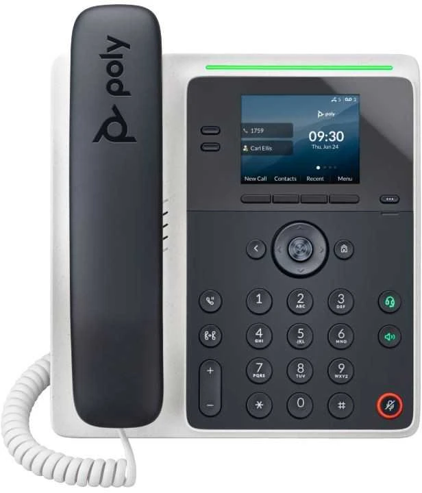 Hewlett Packard (HP) HP Poly Edge E100 IP telefonas su PoE