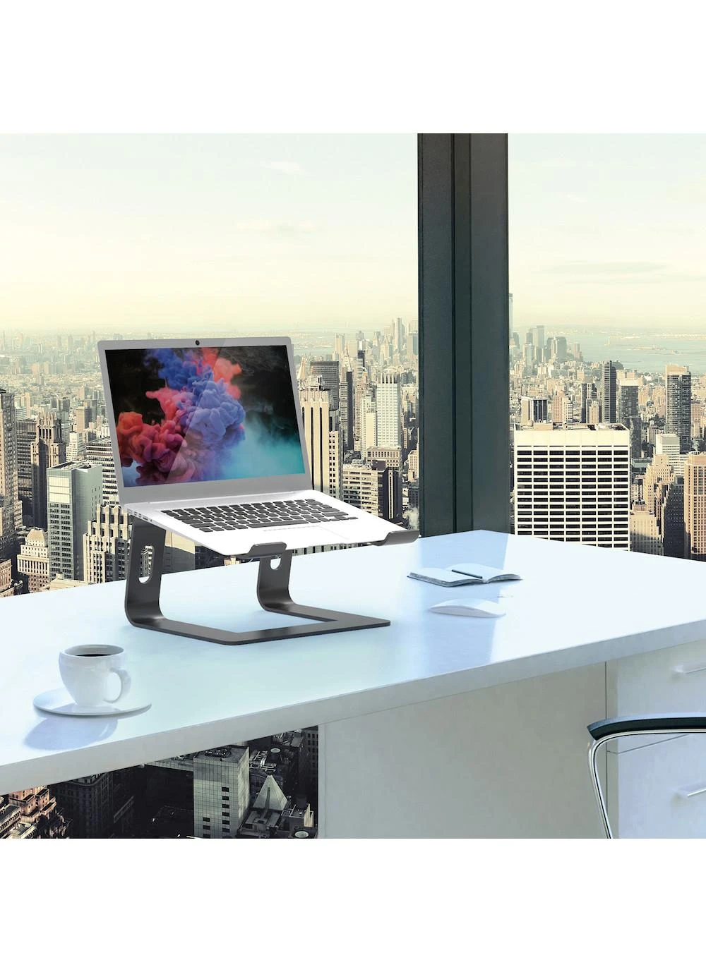 PORT DESIGNS | Ergonomic Notebook stand | 901103 | Notebook Stand | Juodas
