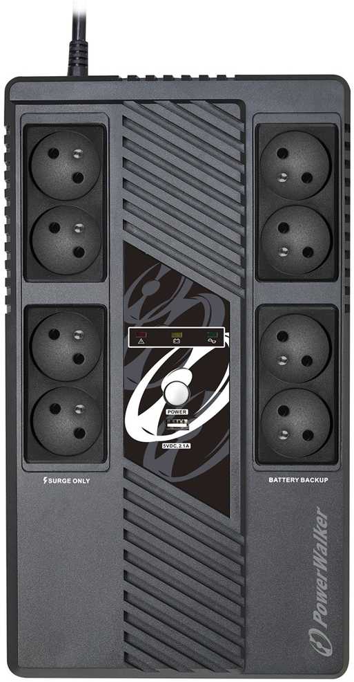 Power Walker ups line-in vi 1000 ms fr 8x French, rj45 in/out, usb hid