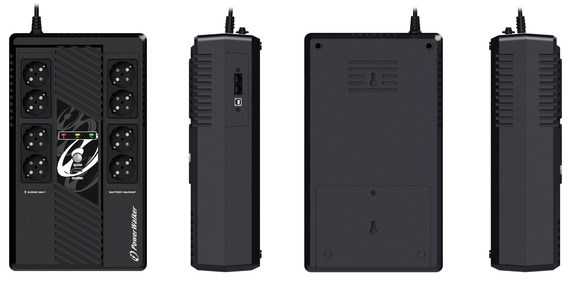 Power Walker ups line-in vi 1000 ms fr 8x French, rj45 in/out, usb hid