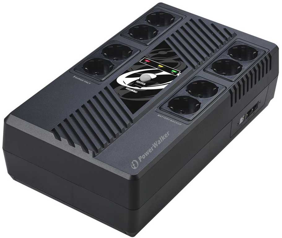 Power Walker ups line-in vi 1000 ms fr 8x French, rj45 in/out, usb hid