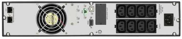 Power Walker Prisijungimas prie interneto 1000va pf1 usb/rs232, LCD, 8x iec išvestis, 19 colių stovas / bokštas