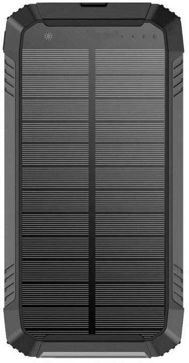 PowerNeed S20000Q mobiliųjų įrenginių įkroviklis Universalus Juodas Lightning, Solar, USB Belaidis įkrovimas Greitas įkrovimas Lauke