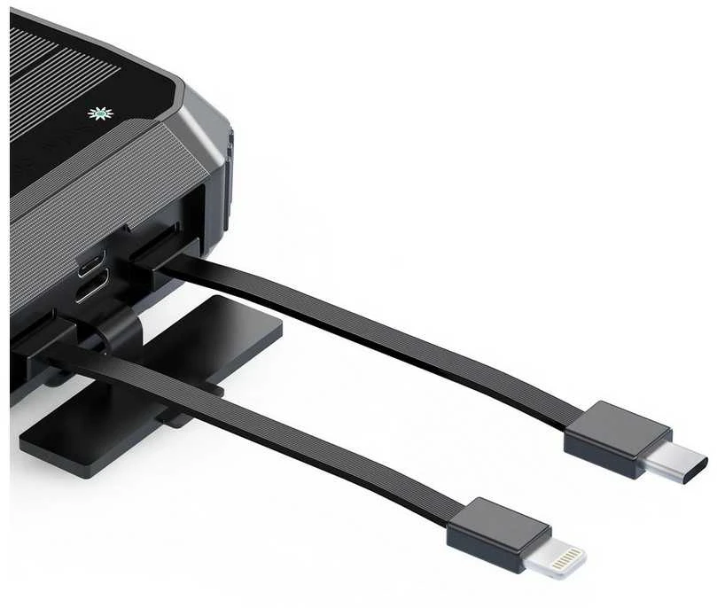 PowerNeed S20000Q mobiliųjų įrenginių įkroviklis Universalus Juodas Lightning, Solar, USB Belaidis įkrovimas Greitas įkrovimas Lauke