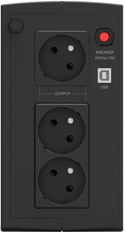 POWERWALK VI 1000 SB FR Power Walker UPS Line-Interactive 1000VA SB FR, 3X PL 230V, USB