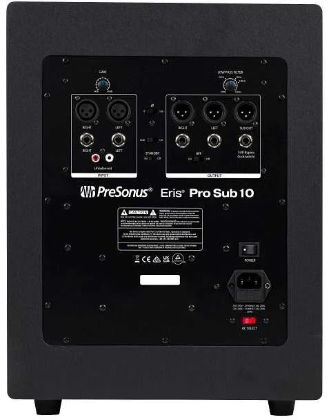 Studijinė žemų dažnių kolonėlė Presonus Eris Pro Sub 10