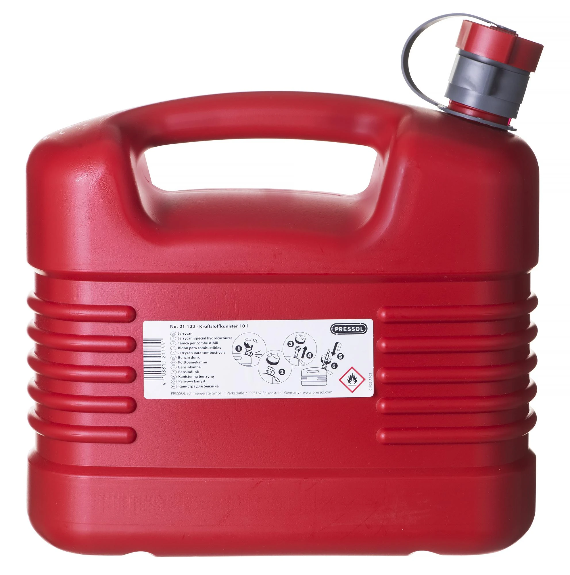 Pressol PLASTIKAS BENZINUI 10L