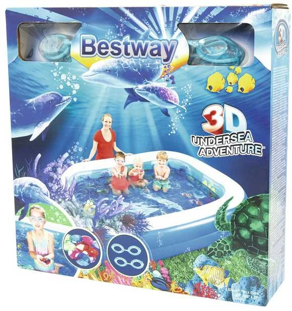 Bestway Pripučiamas baseinas Undersea Adventure 54177