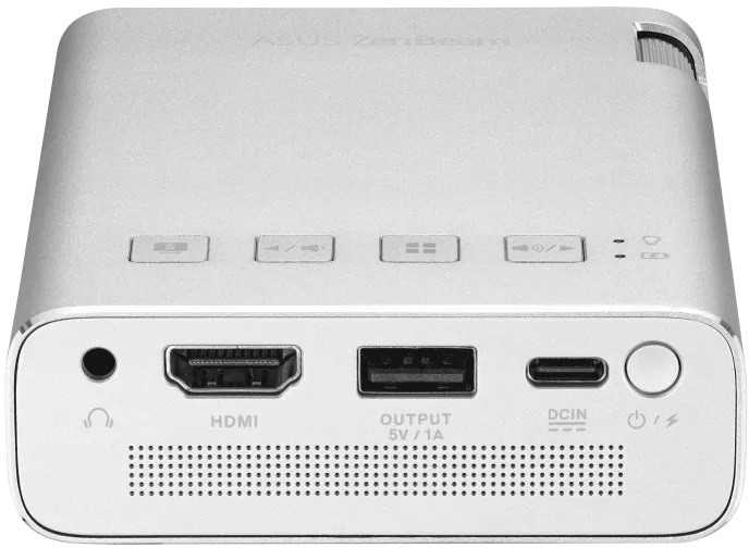 Projektorius e1r mobilusis maitinimo blokas/usb/wifi/hdmi/2w garsiakalbis/