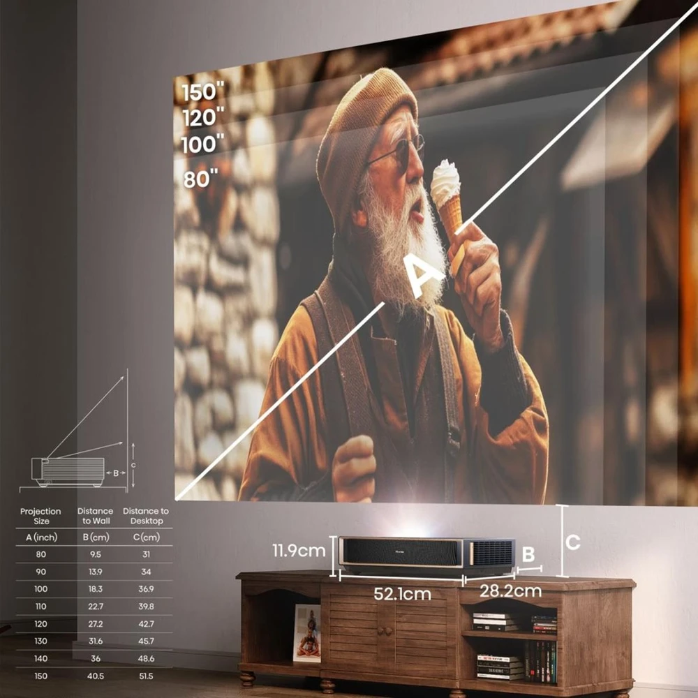 Projektorius hisense pt1 laser 4k