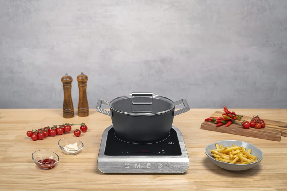 Smeg PIC01BLMEU hob Juodas Countertop Zone induction hob 1 zone(s)