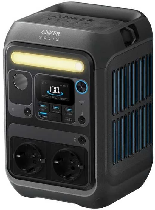 Anker SOLIX C300X nešiojama elektros energijos stotis 288 Wh | 300 W