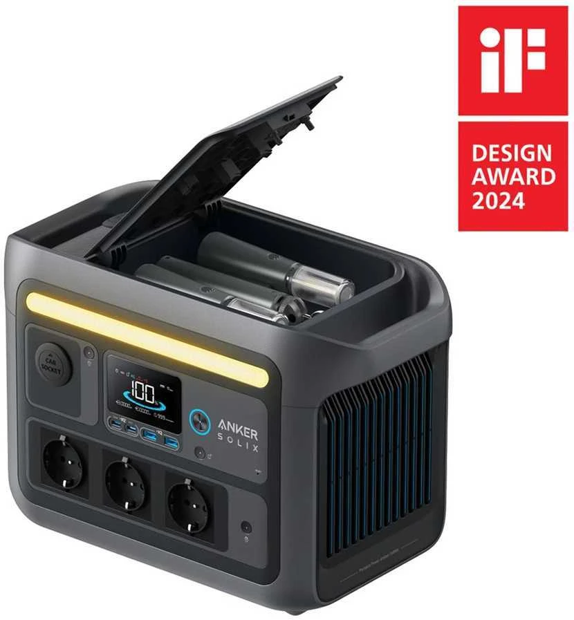 Nešiojama „Anker Solix C800 Plus 76“ elektrinė