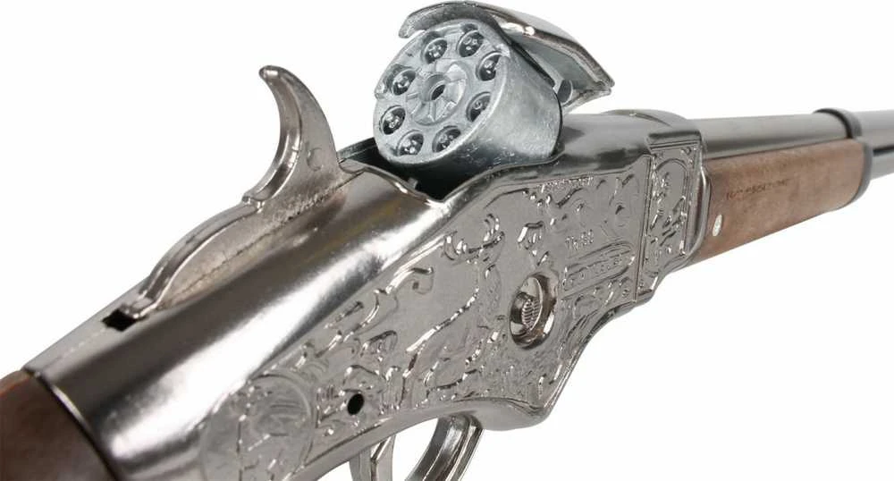 Gonher metalinis kaubojiškas šautuvas 8 šoviniai