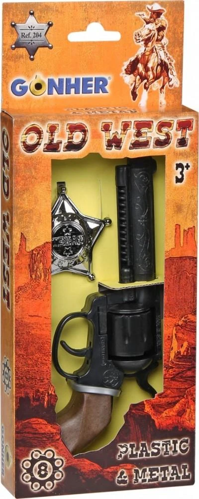 Gonher Cowboy Revolveris su ženkleliu - 239856