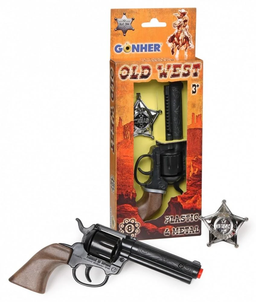 Gonher Cowboy Revolveris su ženkleliu - 239856