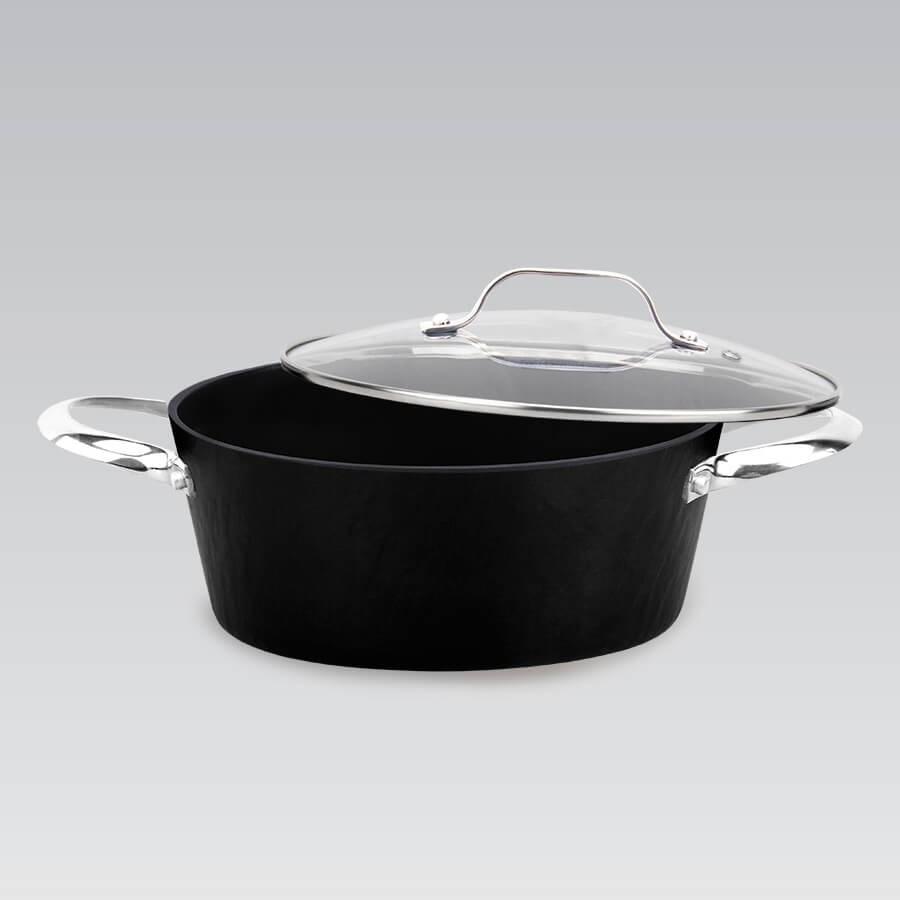 Maestro Puodas su dangčiu 20 cm rockstone Maestro MR-4420