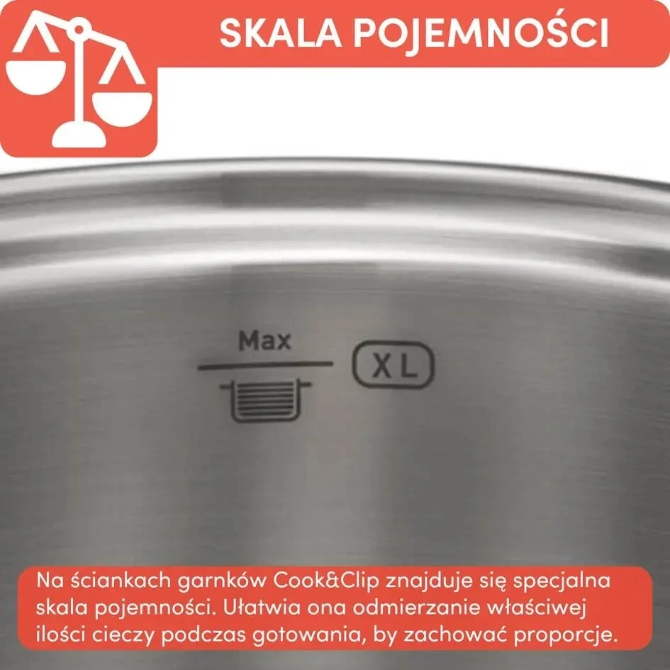 Puodų rinkinys TEFAL Cook & Clip 10 vnt. G723SA74