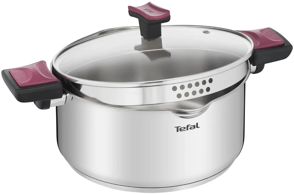 Puodų rinkinys TEFAL Cook & Clip 10 vnt. G723SA74