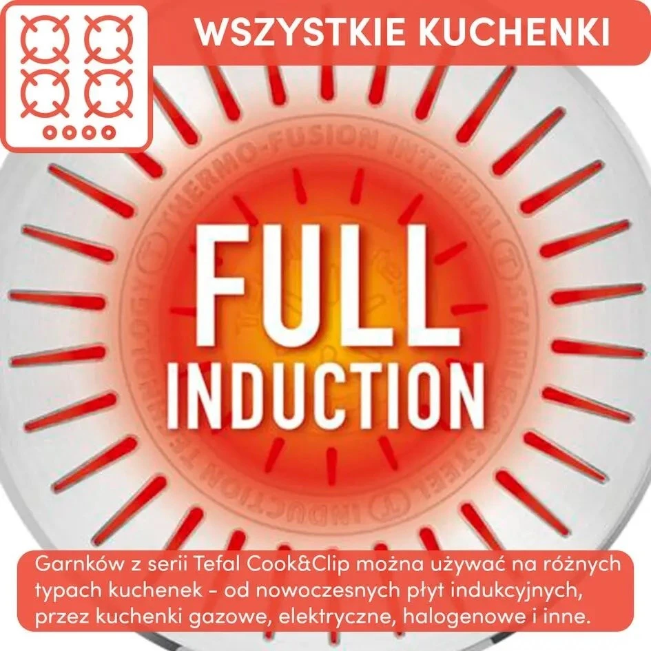 Puodų rinkinys TEFAL Cook & Clip 10 vnt. G723SA74