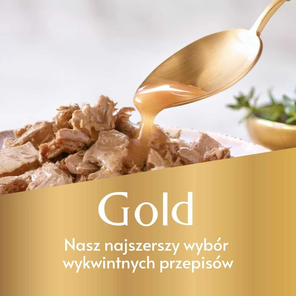 Purina Nestle Drėgnas Kačių Maistas - GOURMET GOLD Jautiena Ir Vištiena 85g