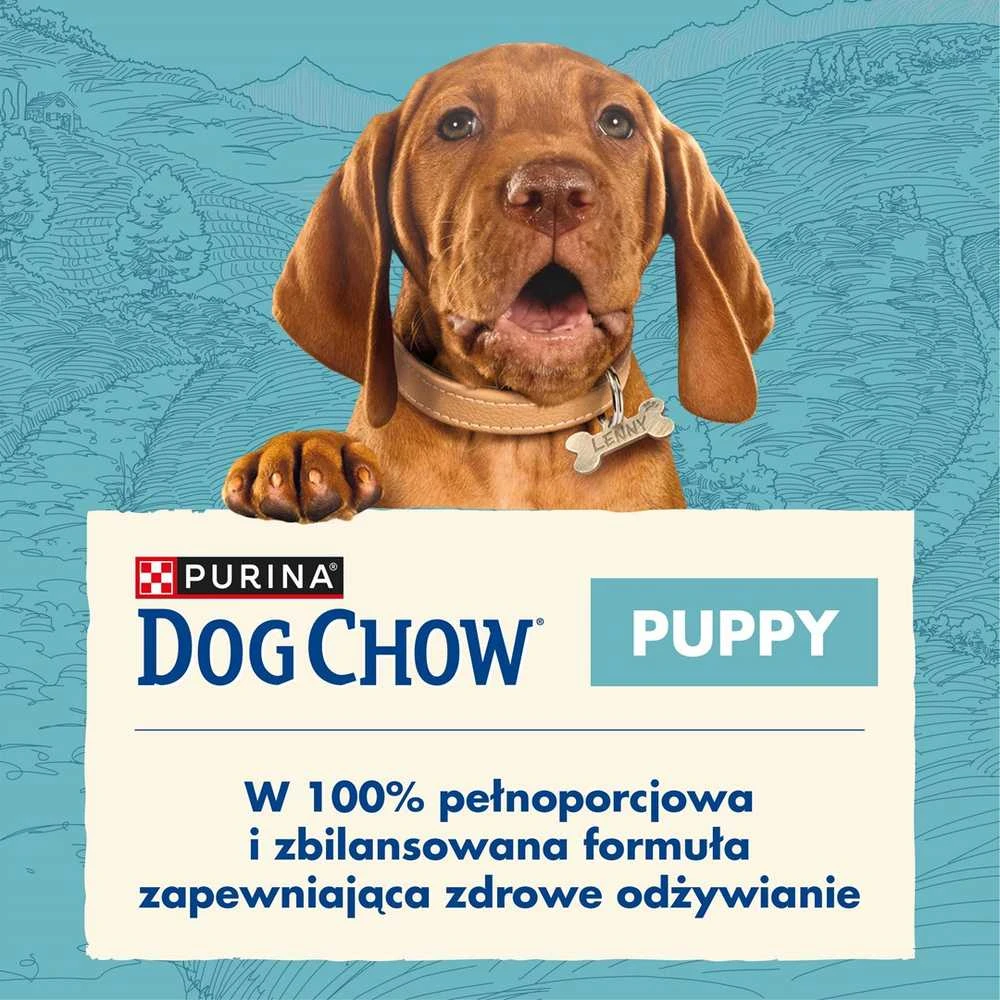 Purina DOG CHOW Puppy su ėriena 14kg