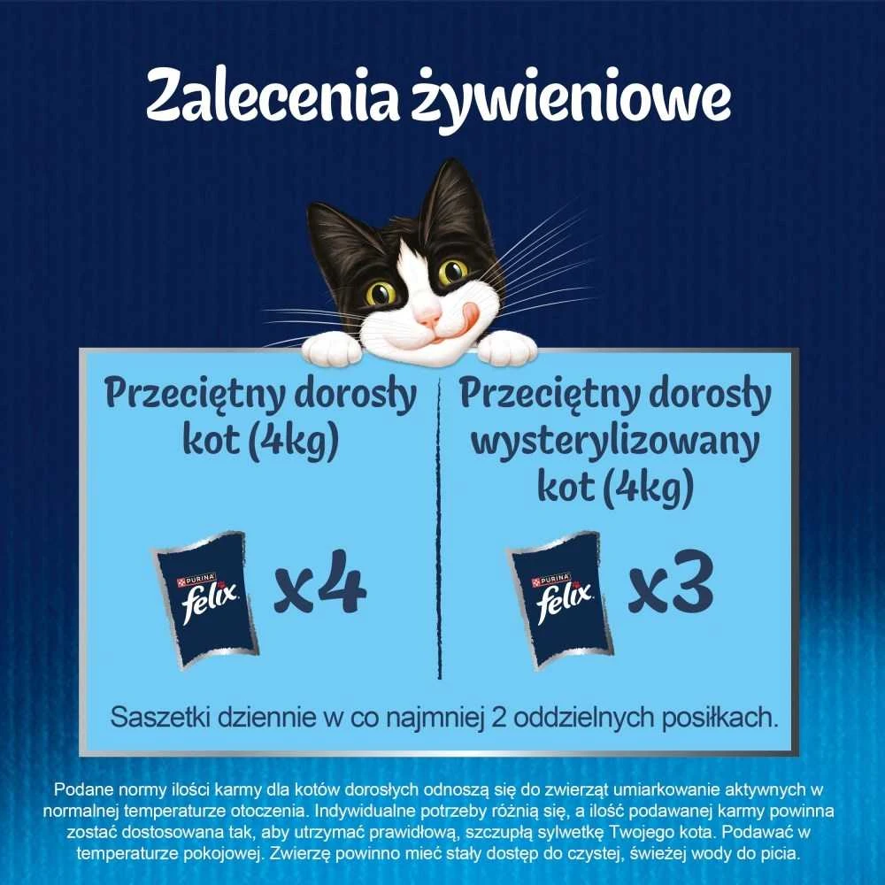 Purina Nestle PURINA FELIX FANTASTIC Mix Country Skonis 120x85g