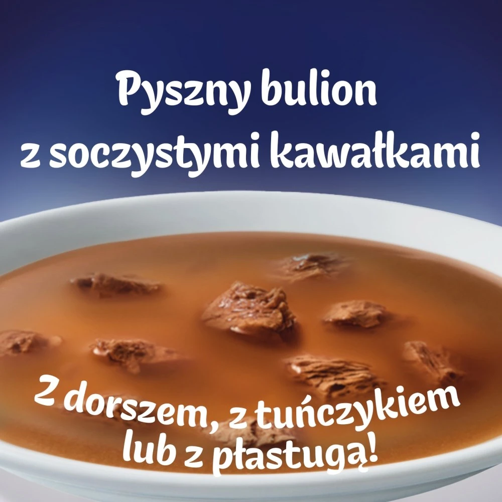 Purina Nestle Felix Original Soup Time Box žuvis – šlapias kačių maistas – 6x48g