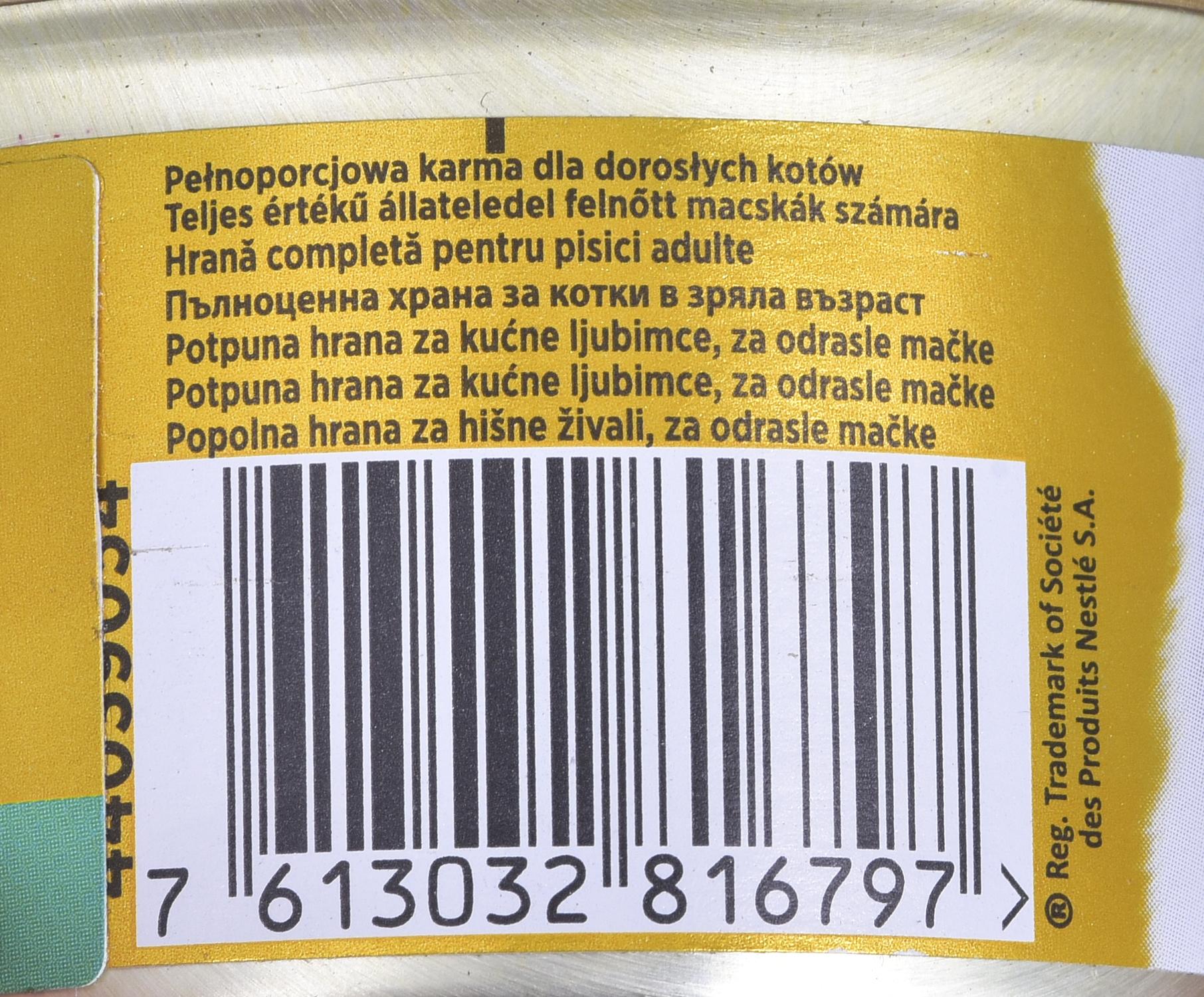 Purina Nestle Drėgnas Kačių Maistas - Gourmet Gold Triušiena 85g