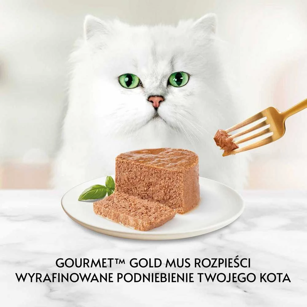 Purina Nestle Gourmet Gold – lašiša ir vištiena -85 g drėgno kačių ėdalo