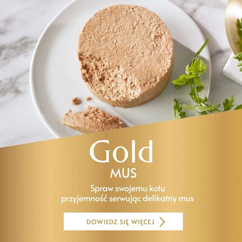 Purina Nestle Gourmet Gold Mousse – šlapias kačių maistas – 48x85g