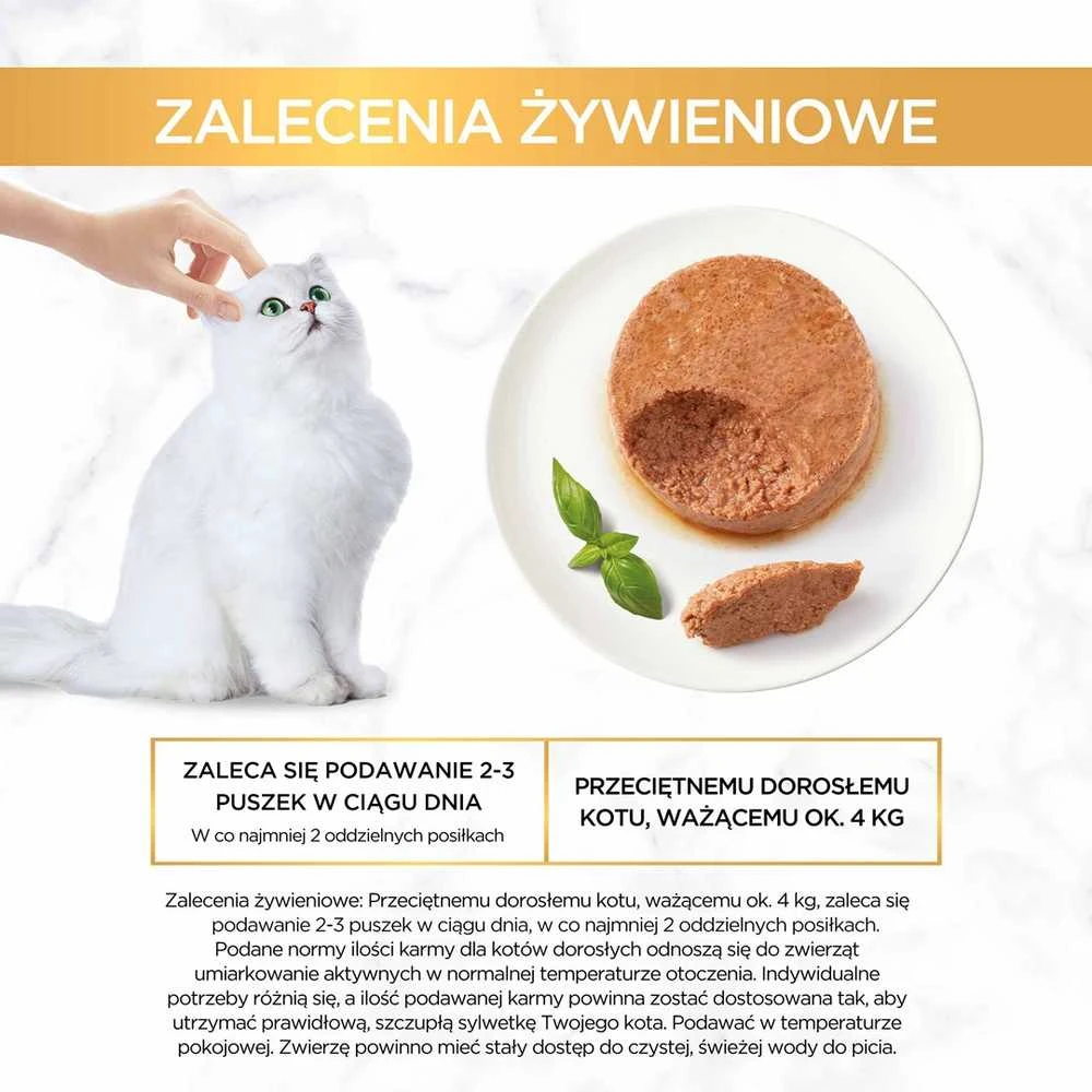 Purina Nestle Kačių Maistas - PURINA Gourmet Gold Mousse Su Lašiša 85g