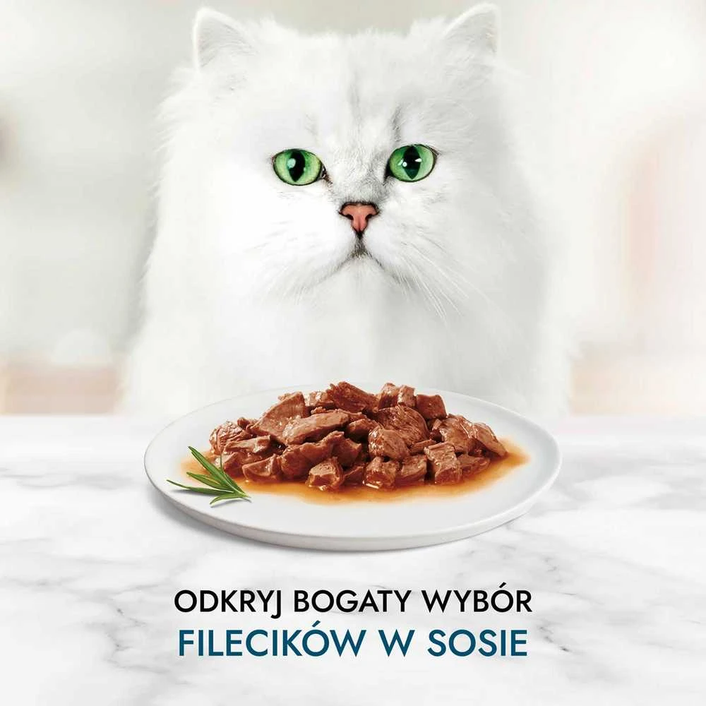 Nestle Purina Gourmet Perle Šlapias Maistas Katėms (60x85g) Jautiena, Vištiena, Triušiena, Lašiša