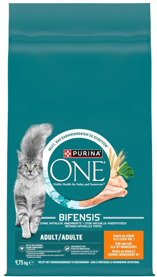 Purina Nestle Kačių Maistas - PURINA One Suaugusiųjų Vištienos Sausas Kačių Maistas 9.75kg