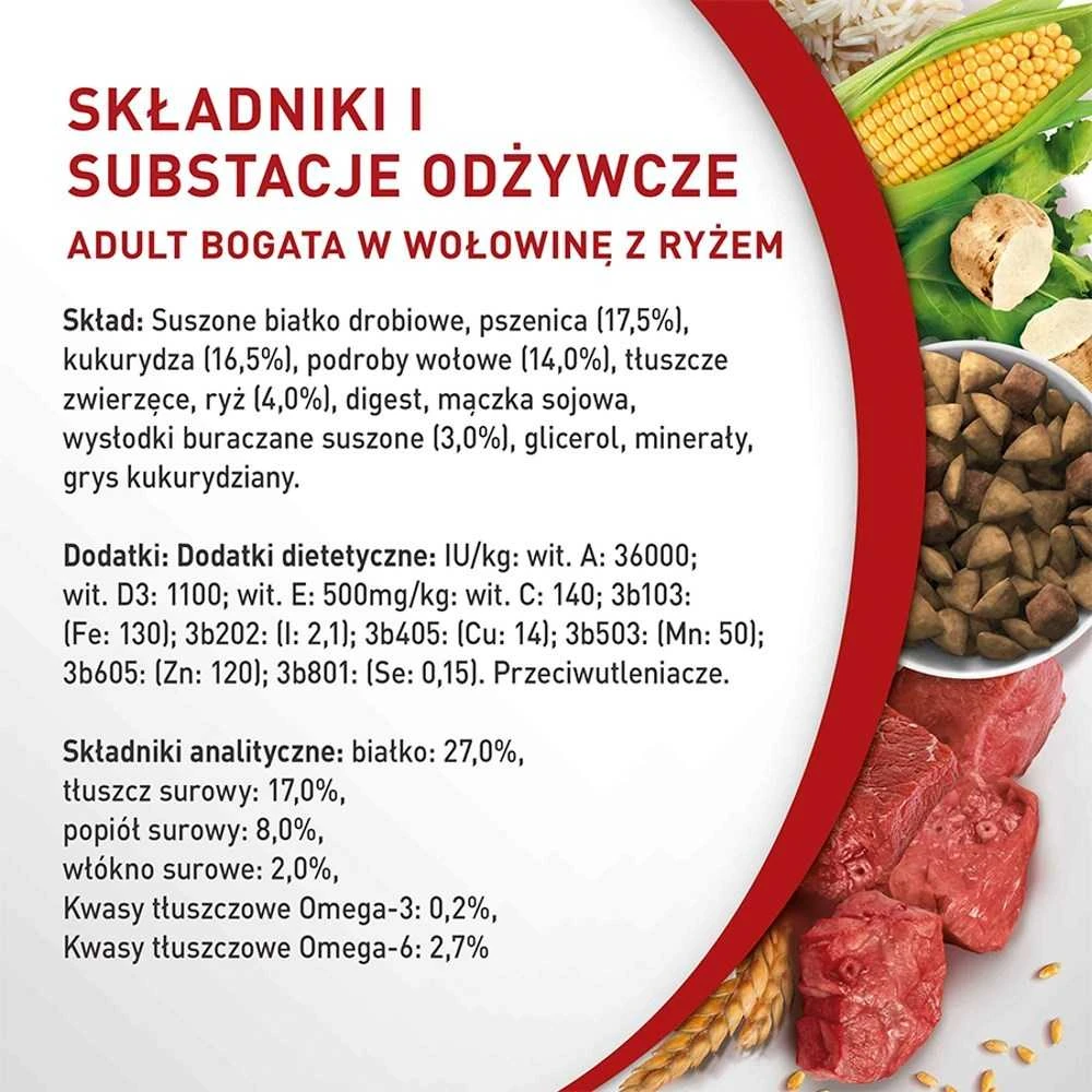 Purina Nestle Šunų Maistas - Purina One Mini Suaugusiųjų Jautiena Ir Ryžiai 800g