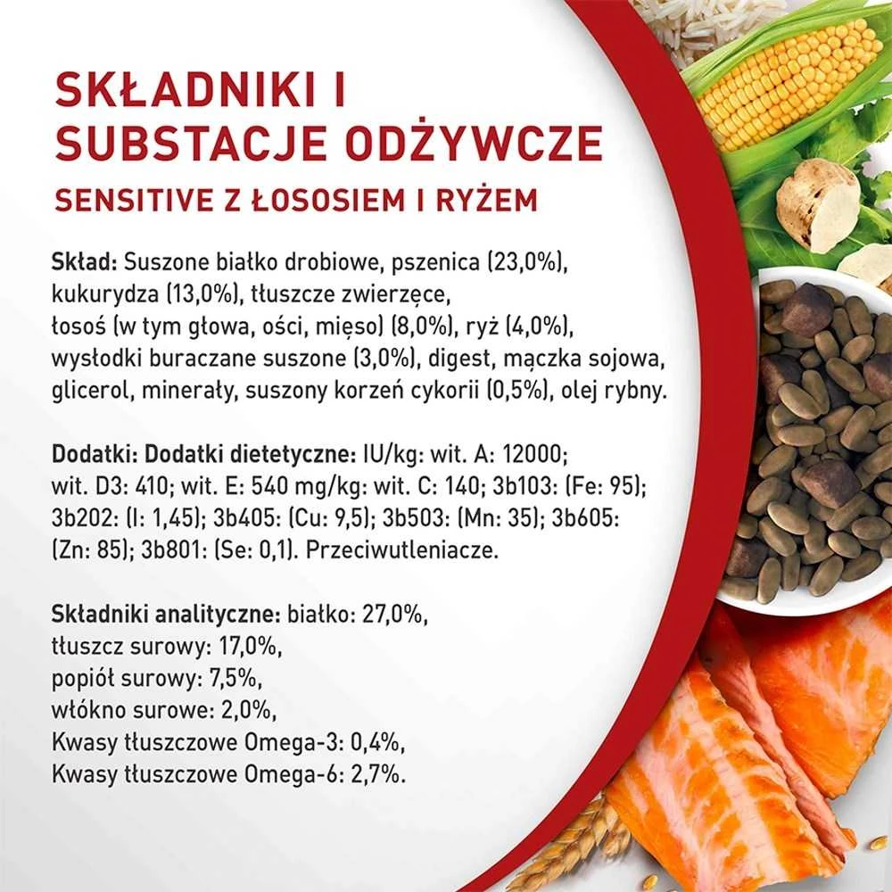 Purina Nestle Sausas Šunų Maistas - Purina One Mini/Small Sensitive Lašiša, Ryžiai